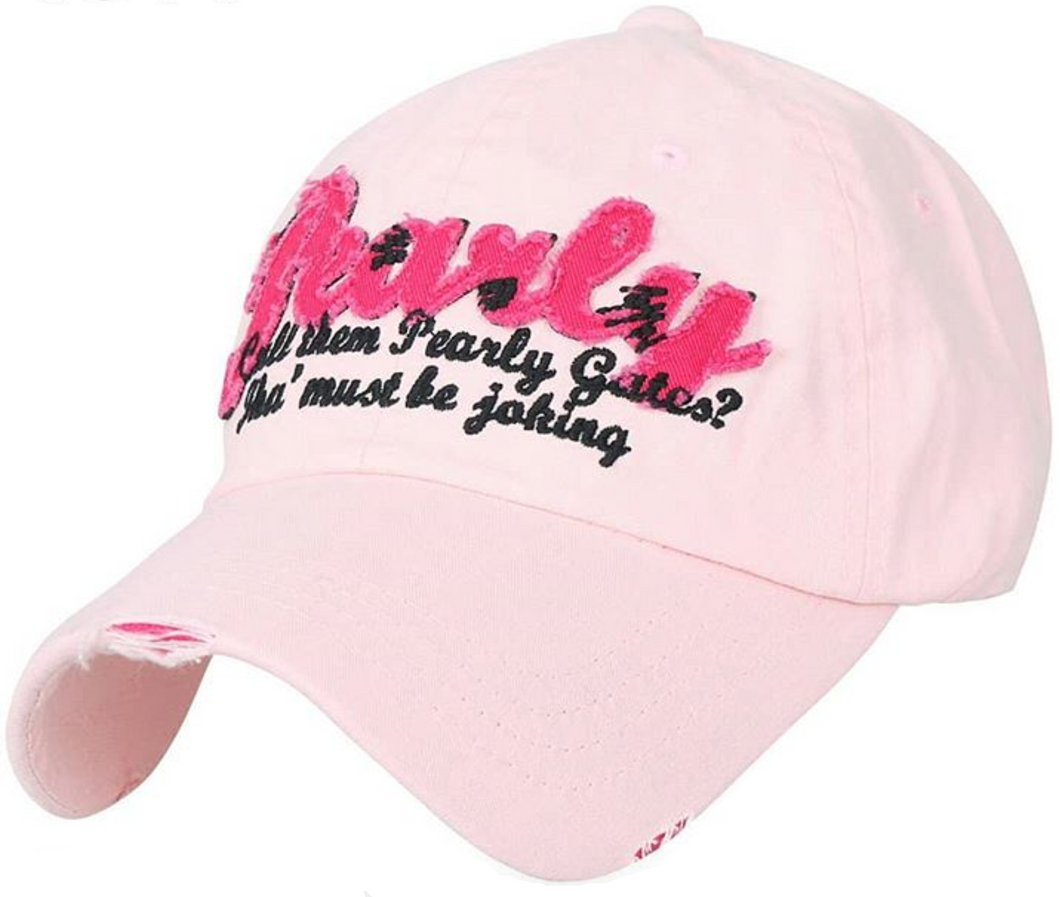 ILILILY 'Pearly' Pink Cap