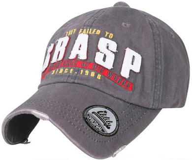 ILILILY 'Grasp' Grey Cap