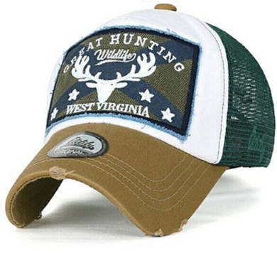 ILILILY 'Great Hunting' Green Mesh Cap