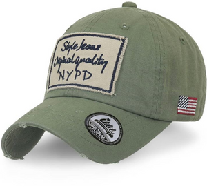 ILILILY 'Style Jeans' Olive Cap