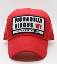 Load image into Gallery viewer, AZ Piccadilly Circus Red Mesh Cap