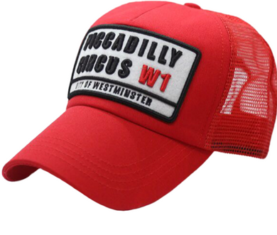 AZ Piccadilly Circus Red Mesh Cap