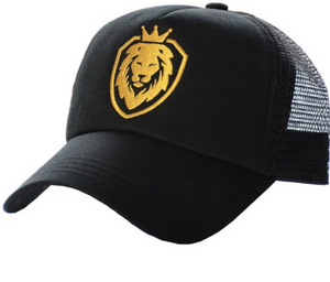 AZ Lion Black Mesh Cap