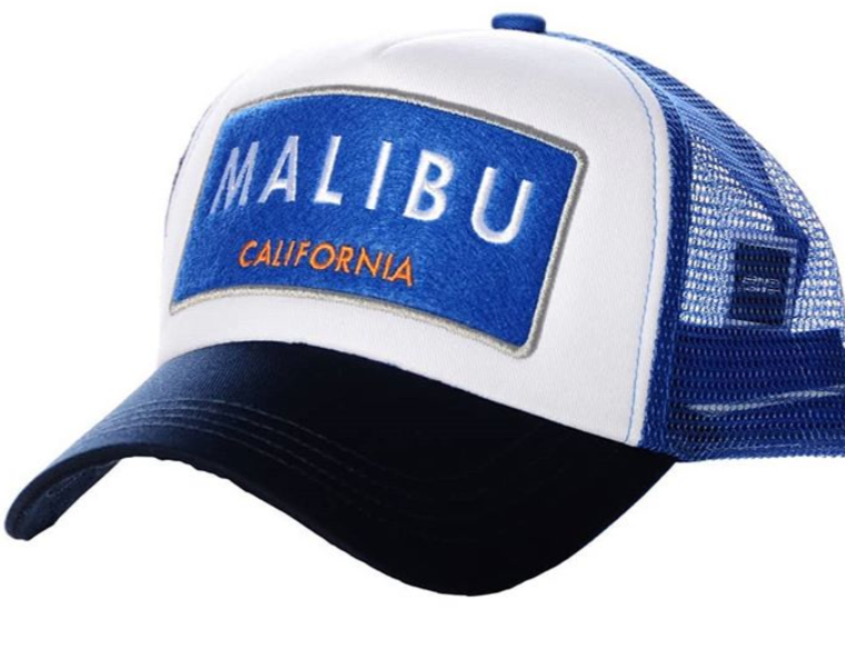 AZ Malibu Blue Mesh Cap