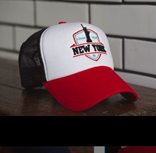 Load image into Gallery viewer, AZ New York Red White Mesh Cap