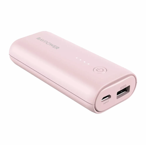 RAVPower 6700mAh iSmart Portable Charger - Pink ( RP-PB169 )