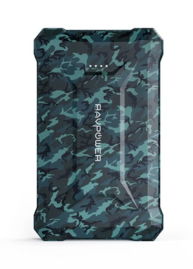 RAVPower 10050mAh PD 18W+QC3.0 Waterproof Power Bank - Camouflage (RP-PB096)