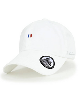 ILILILY France Flag White Cap