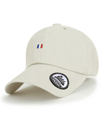 ILILILY France Flag Beige Cap