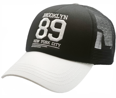 AZ Brooklyn 89 Black Mesh Cap