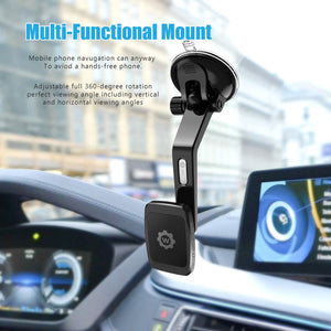 WizGear Magnetic Long Curved Car Mount