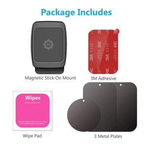 WizGear Magnetic Stick On Car Mount