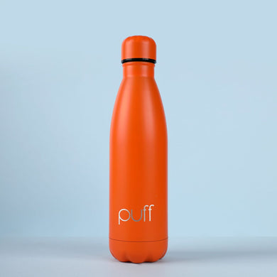 Matte Orange Bottle PUFF 500 ML