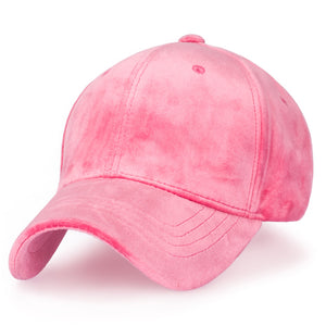 ILILILY Pink Velour Cap