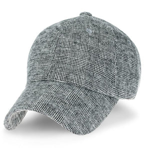 ILILILY District Pattern Light Grey Cap With Ear Flaps