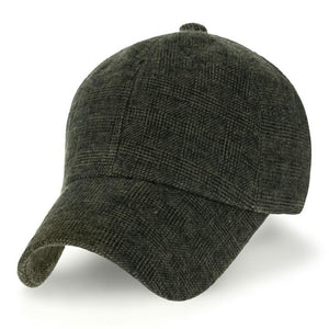 ILILILY District Pattern Olive Cap With Ear Flaps