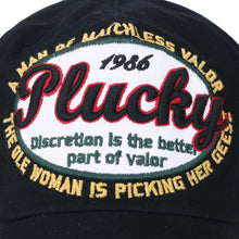 Load image into Gallery viewer, ILILILY &#39;Plucky&#39; Black Cap