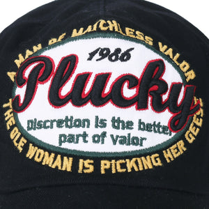 ILILILY 'Plucky' Black Cap