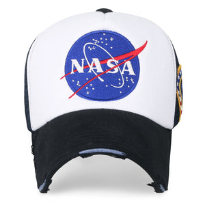 ILILILY NASA White Black Cap