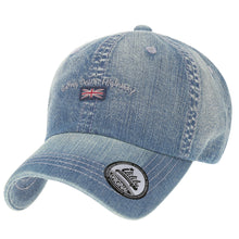 Load image into Gallery viewer, ILILILY &#39;Going Down Highway&#39; Blue Denim Cap