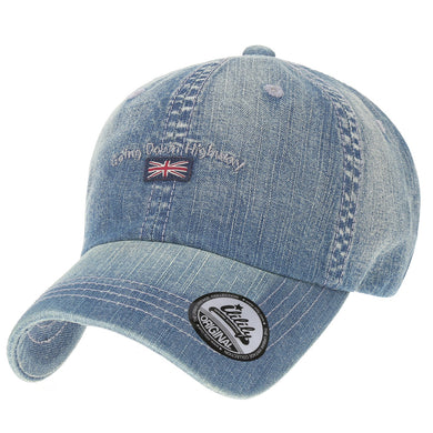 ILILILY 'Going Down Highway' Blue Denim Cap