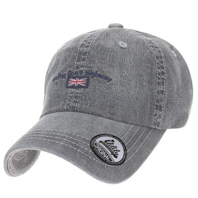 ILILILY 'Going Down Highway' Grey Denim Cap