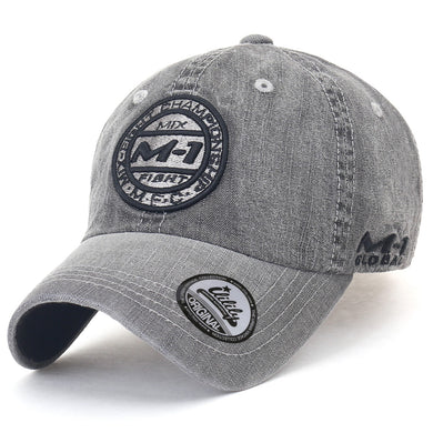 ILILILY M-1 Grey Denim Cap