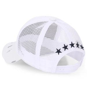 ILILILY Star White Cap