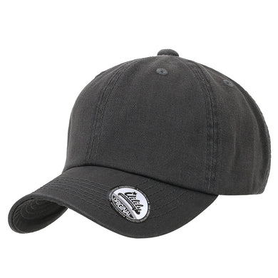 ILILILY Plain Dark Grey Cap