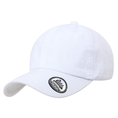 ILILILY Plain White Cap