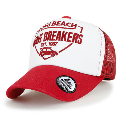 ILILILY Wave Breakers Red Cap