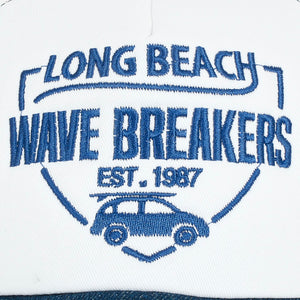 ILILILY Wave Breakers Blue Denim Cap