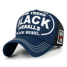 Load image into Gallery viewer, ILILILY &#39;Black&#39; Navy Blue Cap