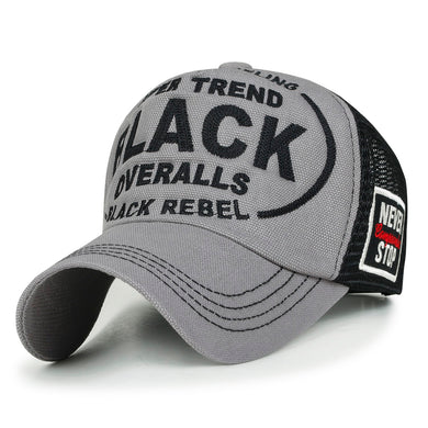 ILILILY 'Black' Grey Cap