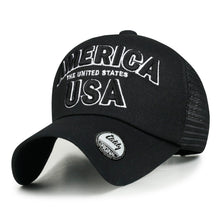 Load image into Gallery viewer, ILILILY America USA Black Cap