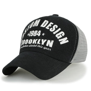 ILILILY Custom Design Mesh Black Cap