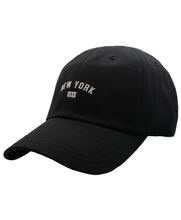 Load image into Gallery viewer, ILILILY &#39;New York 19XX&#39; Black Cap