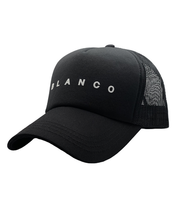 ILILILY 'BLANCO' Black Mesh Cap