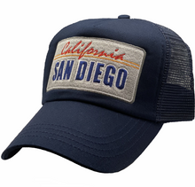 Load image into Gallery viewer, AZ San Diego Navy Mesh Cap