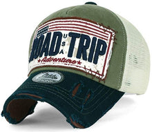 Load image into Gallery viewer, ILILILY Road Trip Olive Green Cap