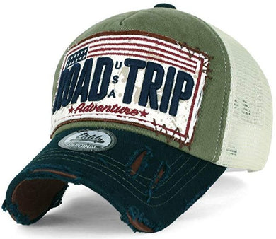 ILILILY Road Trip Olive Green Cap