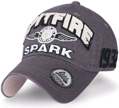 ILILILY 'Spitfire' Grey Cap