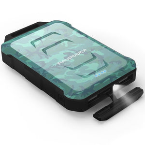 RAVPower 10050mAh Xtreme Waterproof Portable Charger - Camouflage (RP-PB044)